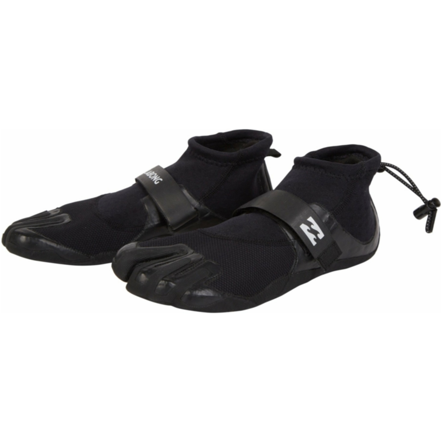 2026 Billabong Pro Reef 2mm Split Toe Reef Botas ABYWW00121 - Black
